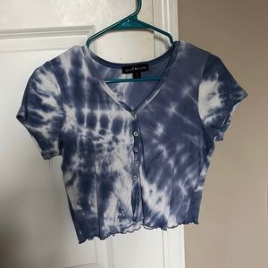 three t shirts and one it slightly cropped